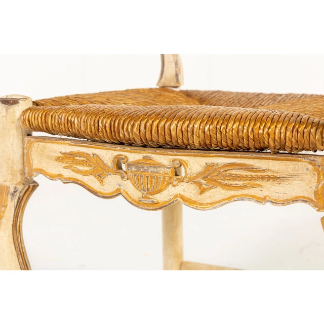 French Painted Chairs, 1940s, Set of 8 For Sale - Image 10 of 14