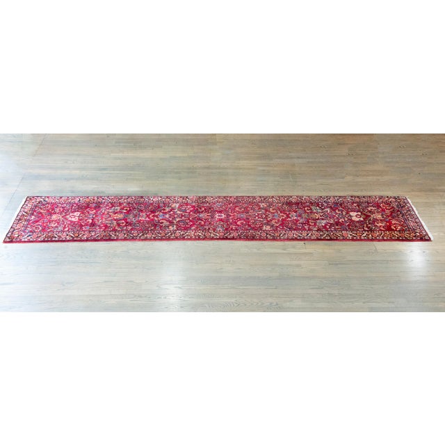 Early 20th Century Persian Sarouk Runner For Sale - Image 16 of 16