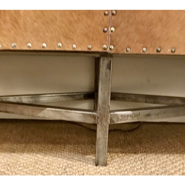 Modern Hair on Hide Sideboard Chairish