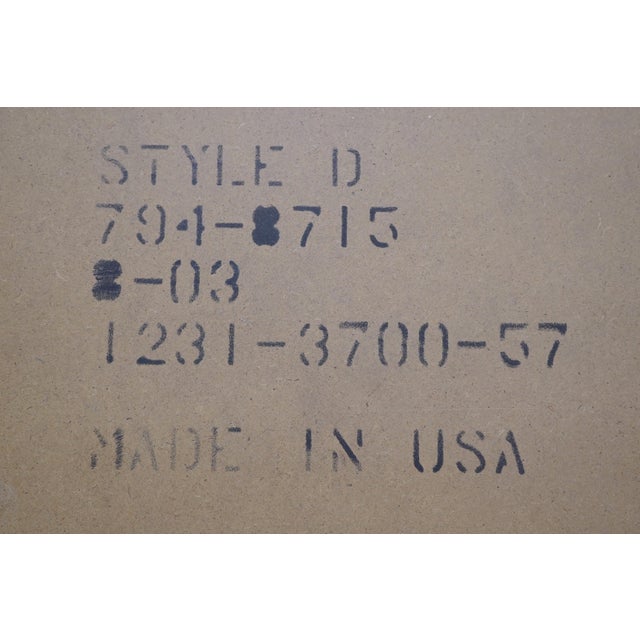 Broyhill Cherry Open Bookcase Wall Unit Cabinet For Sale - Image 16 of 16