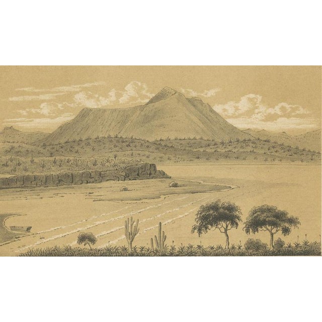 Late 19th Century After Karl Martin, Aruba Landscape & Mountain Views, Dutch West Indies, 1888, Prints, Set of 2 For Sale - Image 5 of 10