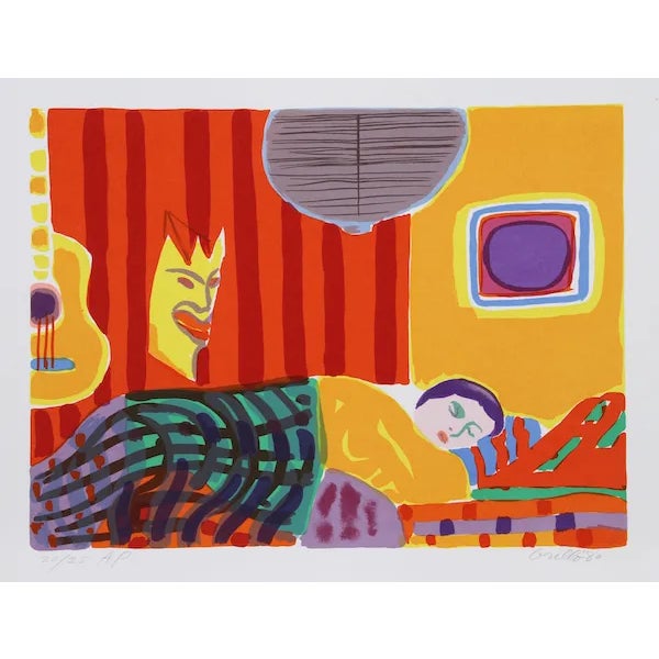 John Grillo, "Duerme," Serigraph For Sale