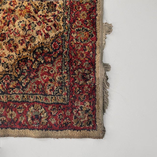 Middle Eastern Modern Red and Beige Rug, 1980s For Sale - Image 10 of 11