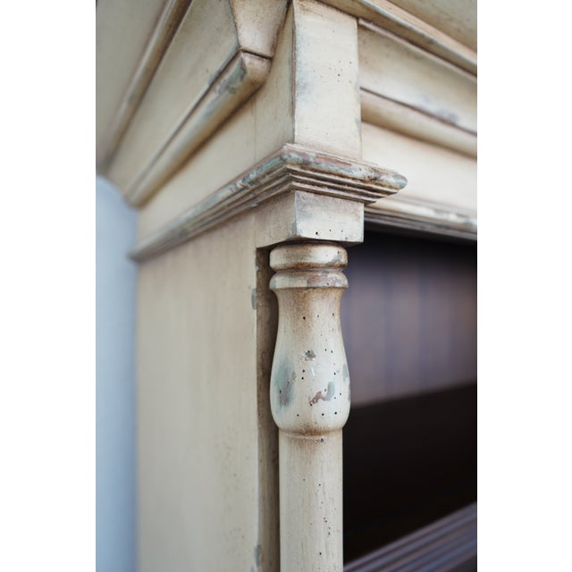 Vintage French Inspired Bookshelf For Sale - Image 9 of 15