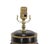 Black Pair of 20th-Century Vintage Hand-Painted Chinoiserie Hexagonal Tole Tea Caddy Lamps For Sale - Image 8 of 11