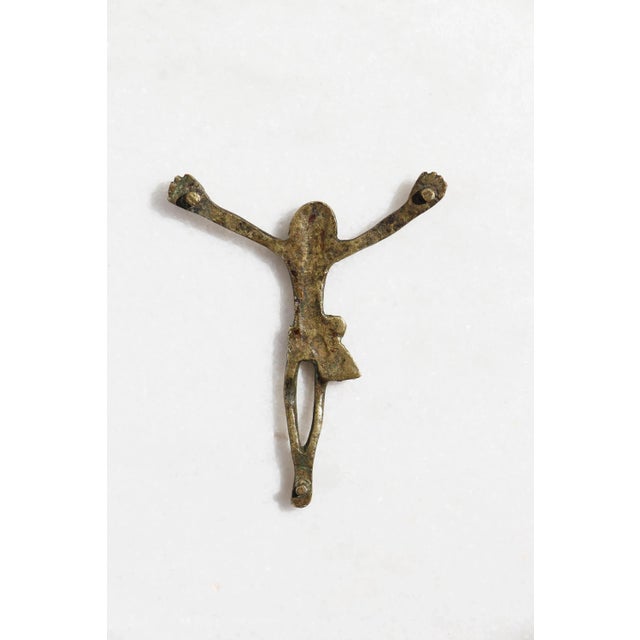 15th Century Medieval Bronze Corpus Christi, Portuguese For Sale - Image 9 of 10