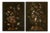 Still Lifes of Flowers, 1800s, Oil Painting on Canvas, Set of 2 For Sale