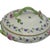 Vintage Herend Hungary Blue Garland PBG Round Covered Vegetable Dish Form 86 C. 1980s For Sale - Image 9 of 10