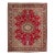 Vintage Red Persian Tabriz Rug - 10'01 X 12'07 For Sale