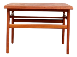 Mid-Century Model No.63 Coffee Table in Teak by E. W. Bach for Niels Bach, 1960s