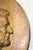 19th Century Antique 1800's Tresal Bronze Abraham Lincoln President Wall Plaque Medallion For Sale - Image 5 of 8