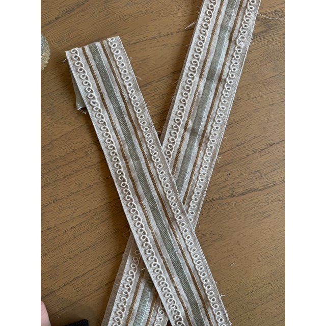 30 Yards Cowtan & Tout Bailey Braid, Aqua For Sale - Image 4 of 5