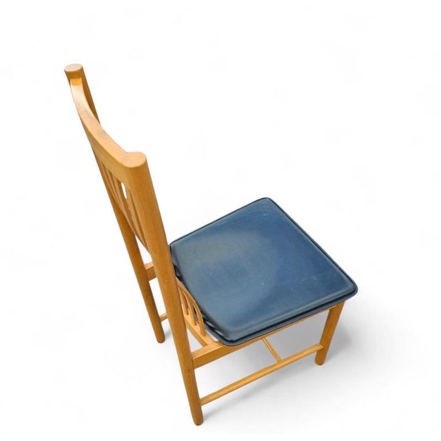 Nova Chairs with Leather Seats from Bros, Set of 4 For Sale - Image 15 of 18