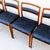 Vintage 1960s Teak & Leather Dining Chairs Attributed to Kai Kristiansen, Danish Mid Century Modern For Sale - Image 11 of 14