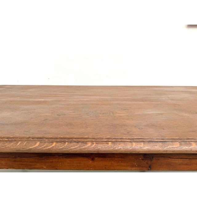 Oak Table with Turned Legs, 1900 For Sale - Image 14 of 18