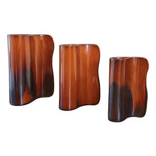 Sculptural Ceramic Vases from Studio Wienböker, Germany, 1986, Set of 3 For Sale