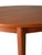 Scandinavian Round Extendable Teak Table, 1960s For Sale - Image 6 of 9