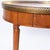 Mid 20th Century Mid 20th Century Round Table With Brass Gallery and Brass Top Feet For Sale - Image 5 of 10