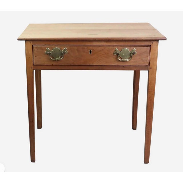 Small Antique English Gustavian Style Fruitwood Side Table, 1800 For Sale - Image 6 of 6