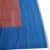 Traditional Oversized Vintage Dhurrie Rug in Red Open Field With Blue Border | Rug & Kilim For Sale - Image 3 of 4