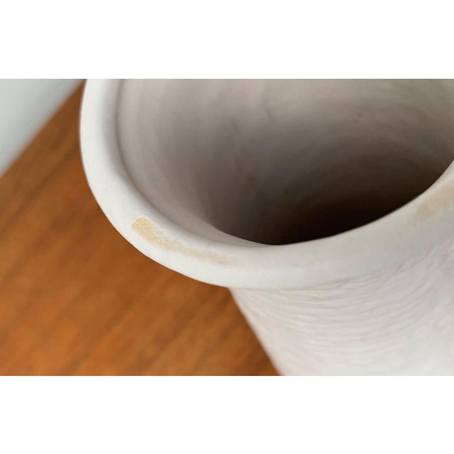 Mid-Century West German Pottery WGP Minimalist Vase from Jasba, 1960s For Sale - Image 10 of 15