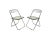 Vintage Chairs by Giancarlo Piretti, 1970s, Set of 2 For Sale - Image 9 of 9