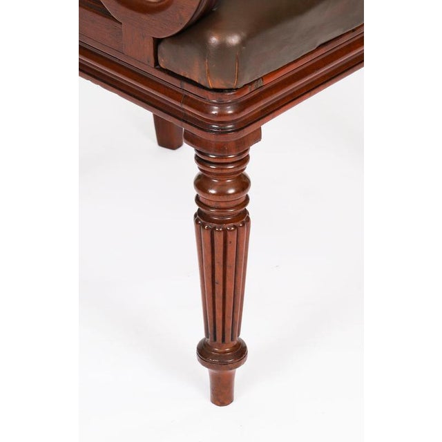 Antique English William IV Bar Back Dining Chairs, 19th Century, Set of 8 For Sale - Image 12 of 18