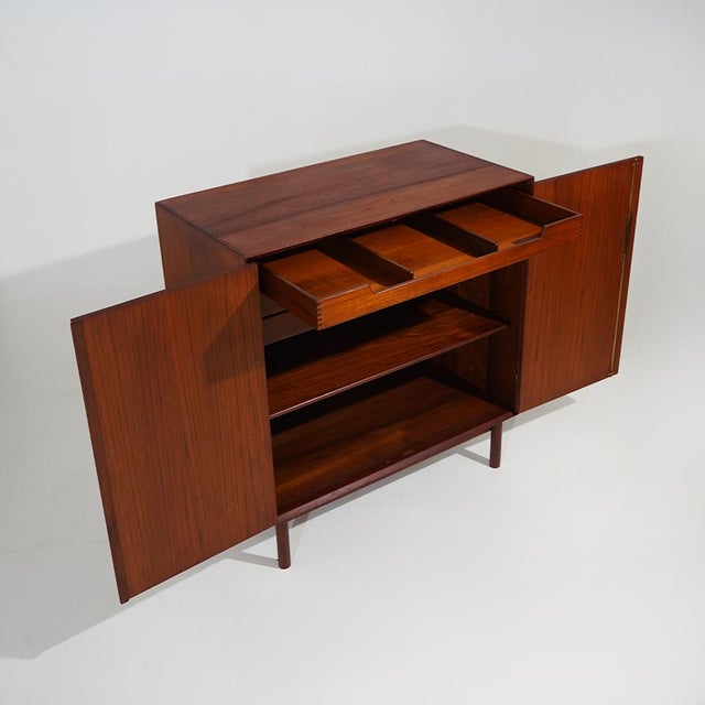 Brown Sideboard by Peter Hvidt and Orla Molgaard Nielsen for Soborg, 1960s For Sale - Image 8 of 17
