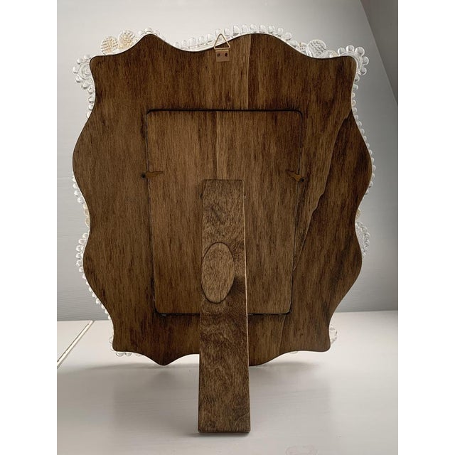 Early 21st Century Transparent Photo Frame in Gold Murano Glass by Simoeng For Sale - Image 5 of 14