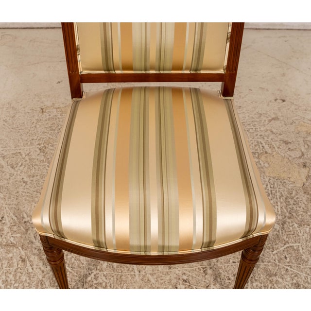Set of 8 Cg Capelleti French Louis XVI Style Dining Room Chairs For Sale In Philadelphia - Image 6 of 18