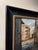 Contemporary Golden Triangle Sunset by Jim Beckner | Oil on panel Alleyway scene with buildings at sunset. For Sale - Image 3 of 3