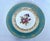 Rosenthal Vintage 1930s Rosenthal Germany Turquoise & Gold Encrusted Porcelain Dinner Plate For Sale - Image 4 of 8