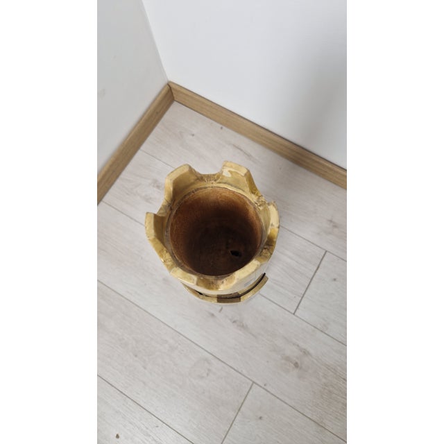 Mid-Century Modern Vintage Tower-Shaped Floor Ashtray by Aldo Tura, 1950s For Sale - Image 3 of 16