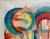 1970s Fantastic Abstract Watercolor by French Artist, Marie Luare-Ilie For Sale - Image 4 of 11