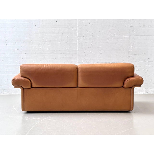 DS-44 Two-Seater Leather Sofa from de Sede, Switzerland, 1970s For Sale - Image 5 of 16