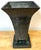 Monumental French Moderne Verdigris Bronze Vase , Manner of Gilbert Poillerat For Sale - Image 18 of 18
