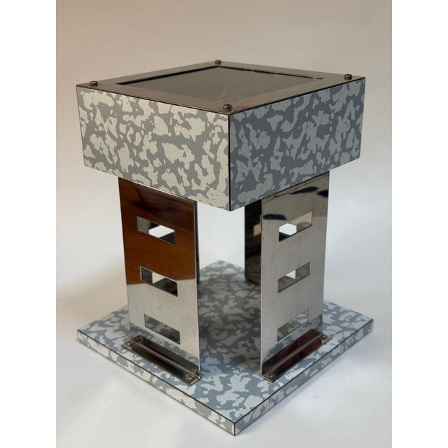 Nathalie Du Pasquier Plaisant Mainten “Objects for the Electronic Age” Postmodern Table Clock 1983 For Sale In Seattle - Image 6 of 10