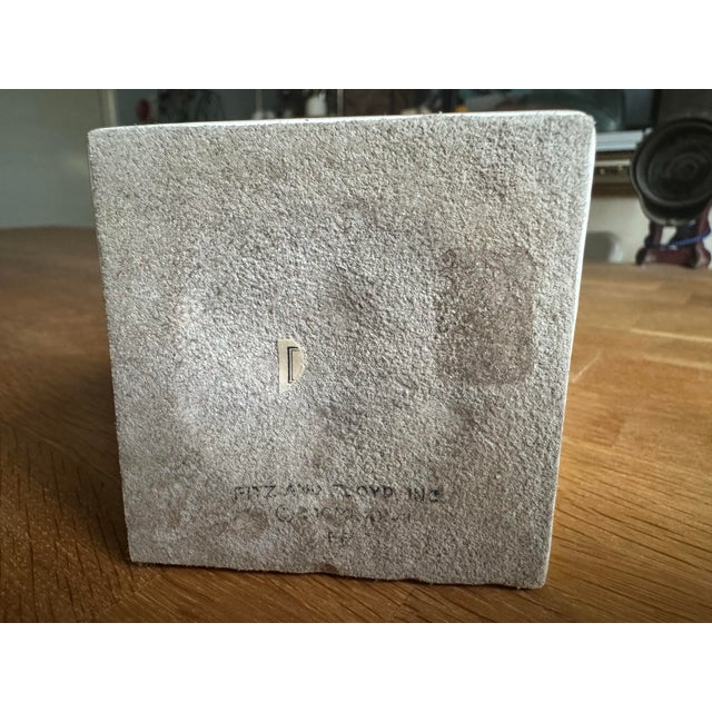 Vintage Classical Roman White Ceramic Obelisk by Fitz & Floyd For Sale - Image 10 of 10