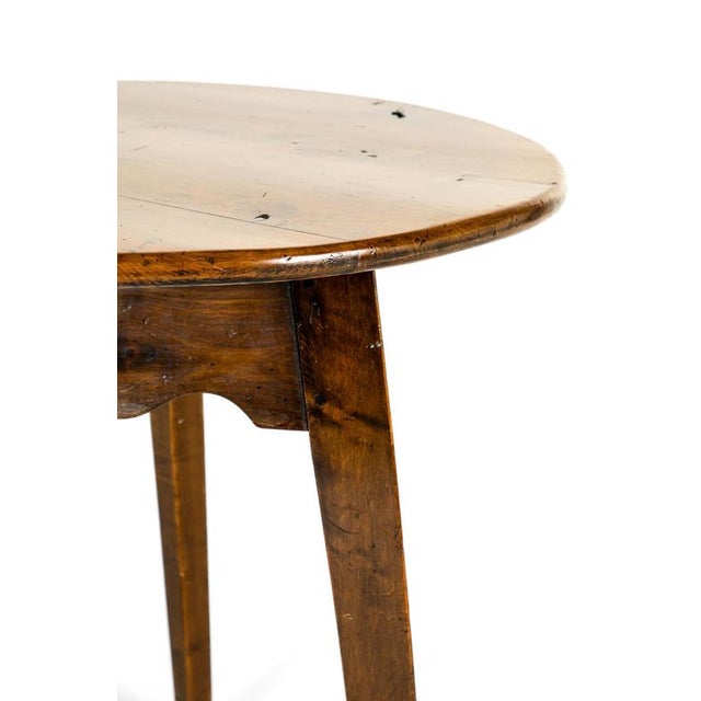 Wood Welsh Fruit Wood Cricket Table For Sale - Image 7 of 11