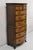 19th C English George II Burl Walnut Chest on Chest Dresser Chest of 8 Drawers For Sale - Image 12 of 13