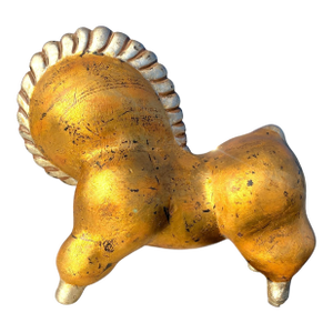 Mid 20th Century Russel Wright "Libiloo" Ceramic Abstract Circus Horse Sculpture