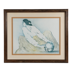 Framed r.c. Gorman "Hands of History" Print