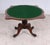 Victorian Walnut Games Table with Fold-Over Top, 1880s For Sale - Image 6 of 8