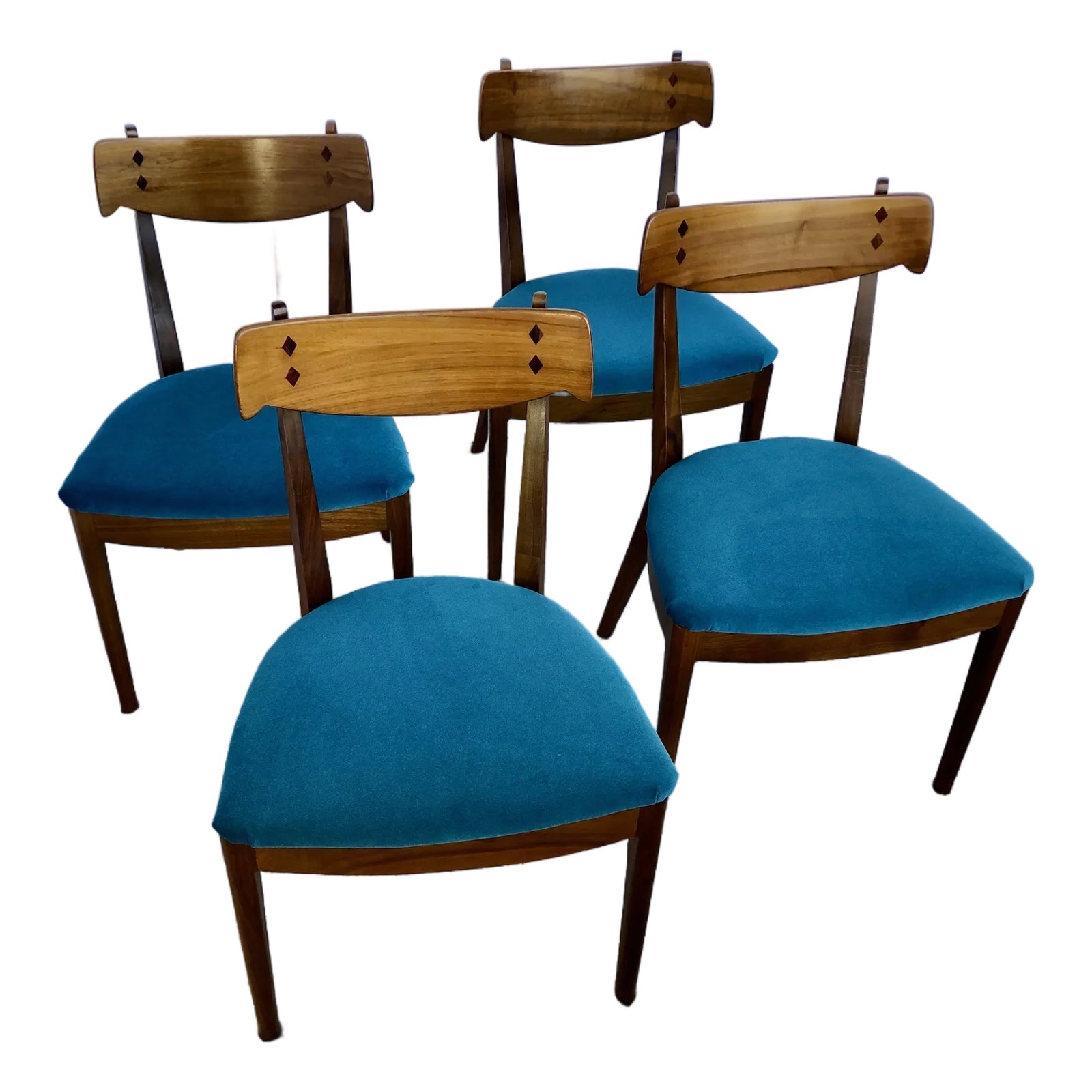 1960s (4) Kipp Stewart Design Declaration Chairs for Drexel | Chairish