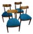 1960s (4) Kipp Stewart Design Declaration Chairs for Drexel For Sale