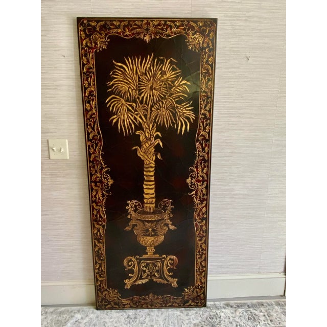 2000 - 2009 Garcia Coromandel Palm Plant Wall Panel For Sale - Image 5 of 9