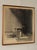Quality Custom Framed Charcoal Drawing of a Figure in Darkness by Sidney Goodman (American, 1936-2013), Signed and Dated...