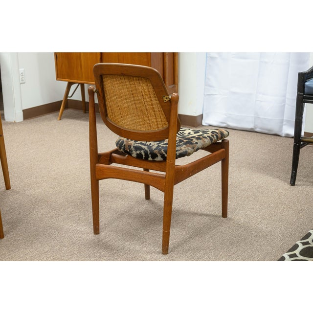 Set of 3 Arne Vodder Model Fd-184 Chairs for France & Daverkosen Vintage Danish For Sale - Image 13 of 16