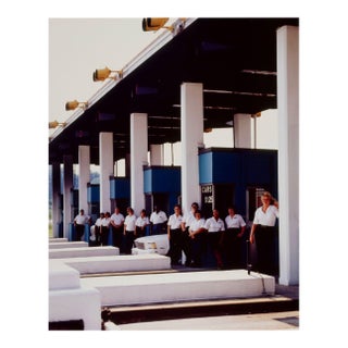 Neal Slavin, Neal Slavin Groups in America Color Photograph Photo Print Toll Booth Operators For Sale