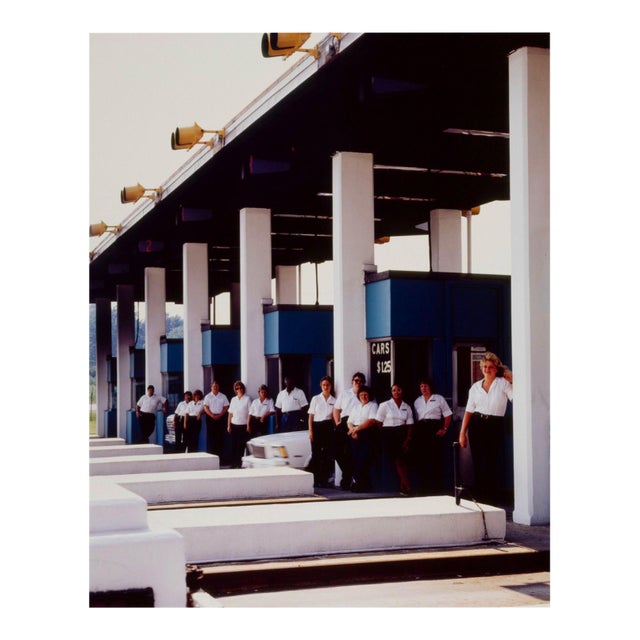 Neal Slavin, Neal Slavin Groups in America Color Photograph Photo Print Toll Booth Operators For Sale